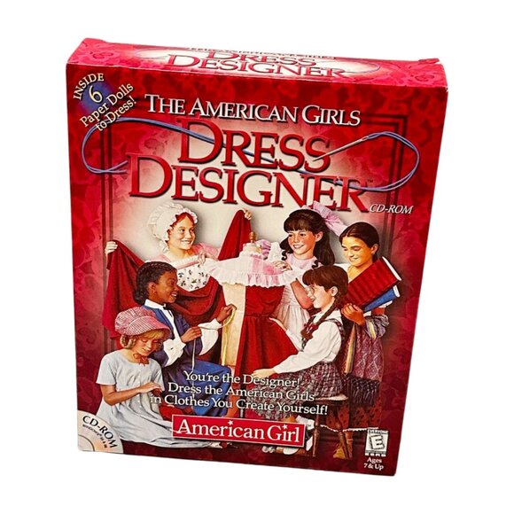 American Girls Software Paperdoll Dress Designer Sealed CD Vintage Pleas… - Picture 1 of 7